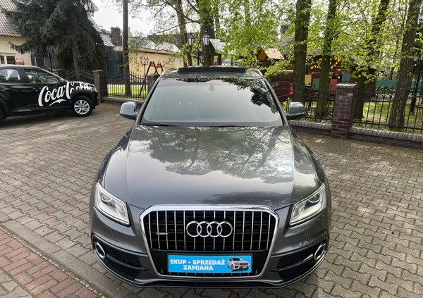 Audi Q5 cena 85900 przebieg: 206000, rok produkcji 2015 z Krotoszyn małe 436